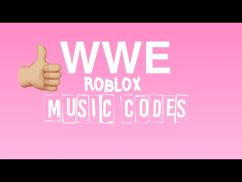 Roblox Wwe Theme Codes 07 2021 - wwe roblox image codes