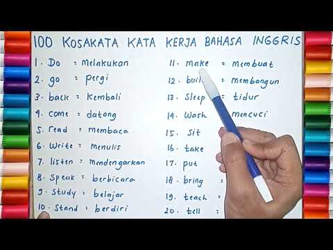 100 Frequently Used English Verbs