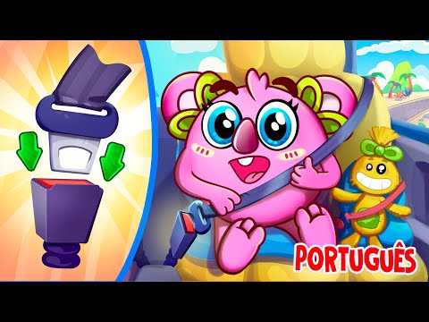 Ponha o cinto de segurança 🚗 Regras de Segurança e Músicas para Crianças 😻 by Baby Zoo Portuguese