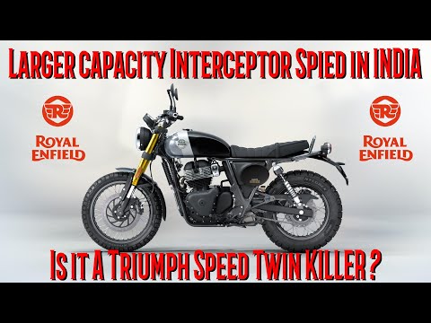 🚨New Royal Enfield Interceptor 850 spied? Royal Enfield to release A Triumph Street twin KILLER?