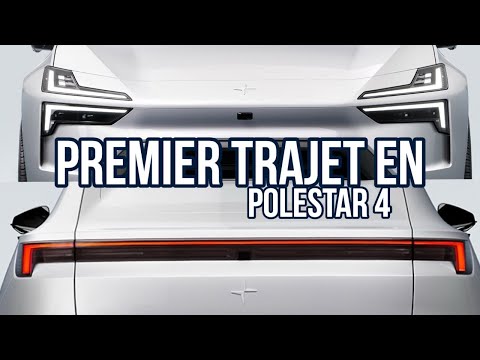 Premier Trajet : Mes 42 premiers kilomètres au volant de la Polestar 4 !