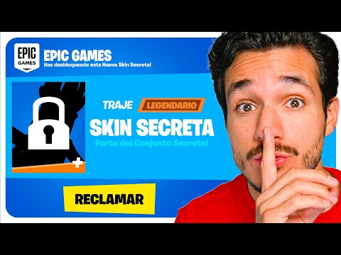 Conseguí la NUEVA SKIN SECRETA de Fortnite!