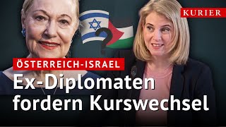 Österreich: Ex-Diplomaten fordern harte Maßnahmen gegen Israel im Gazakrieg