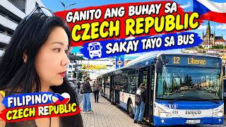 GANITO ANG BUHAY SA CZECH REPUBLIC + SAKAY TAYO SA BUS | FILIPINO CZECH FAMILY