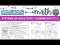 Solving Systems of Linear Equations with Elimination Method