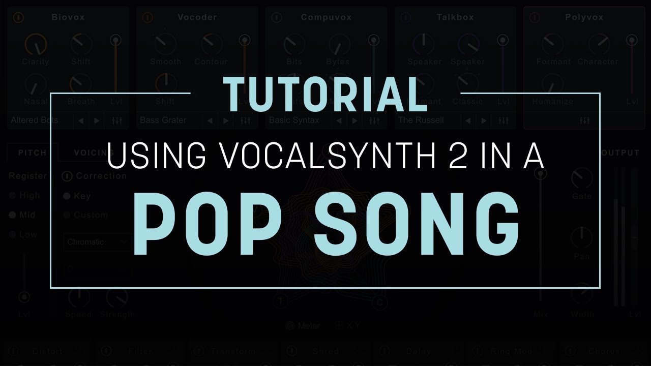 izotope vocalsynth 2 male to femal