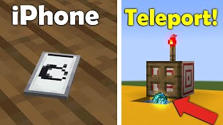 Minecraft 7+ SECRET Build Hacks!