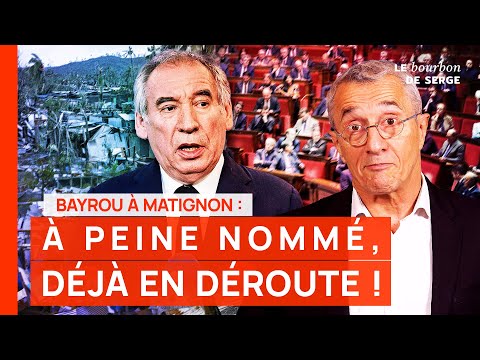 Bayrou à Matignon : À PEINE NOMMÉ, DÉJÀ EN DÉROUTE !