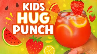 COOL OFF WITH THIS SUMMER KIDS DRINK! 🌞🍓 Watermelon Hug Punch