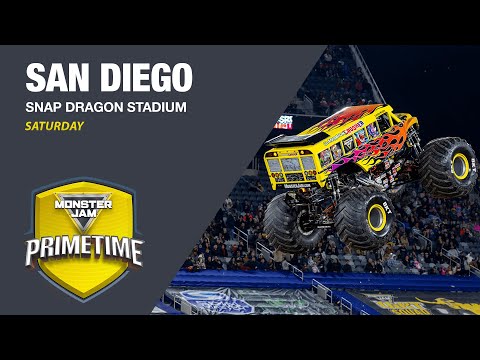 Monster Jam Primetime: San Diego 1| January 11th, 2025 - Snap Dragon Stadium