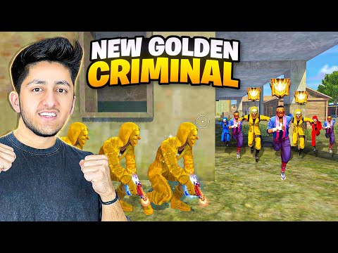 No Internet Prank With New Golden Criminal 😂 Can We Win ? - Garena Free Fire