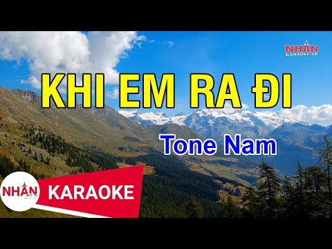 Khi Em Ra Đi (Karaoke Beat) – Tone Nam