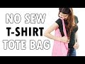 DIY T-Shirt Tote Bag Project