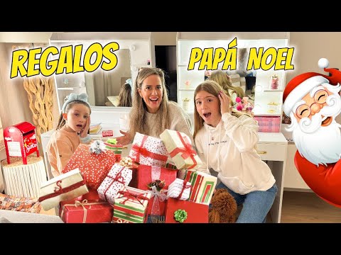 ABRIENDO REGALOS DE PAPÁ NOEL DE MARTINA 🎁 REGALOS DE NAVIDAD DOBLE TWINS