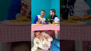 No One Saw This Coming! It's Grandma Eating Under the Table?! 😱🍽️