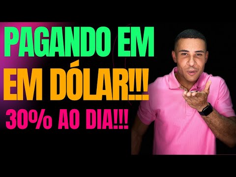 Site Para Ganhar 30% ao Dia Com CRIPTOMOEDAS (Pagando Em Dólar)