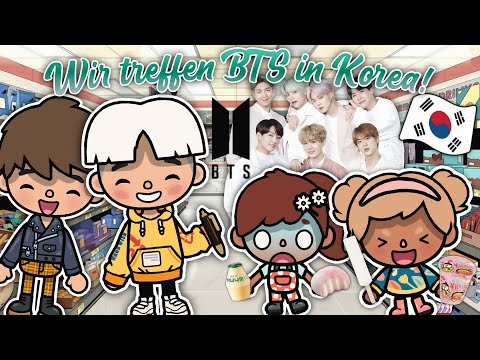 URLAUB IN KOREA 😱🫰🏻 | WIR TREFFEN BTS | PART 2 | URLAUBSROUTINE/GESCHICHTE | TOCA BOCA STORY DEUTSCH