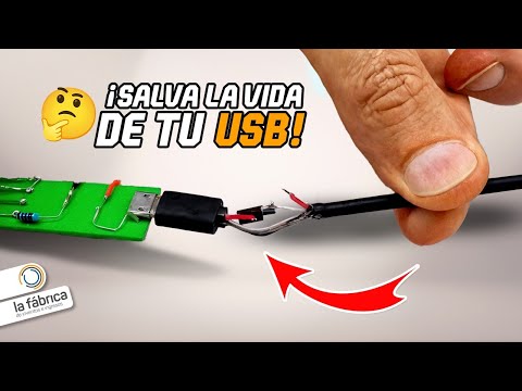 ⚠️ NADIE te contó este TRUCO para reparar un CABLE USB roto 🔧😱 | Life Hack que FUNCIONA