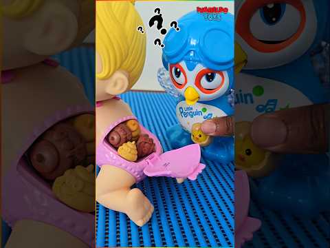 Penguin Very Funny😱😭😭#asmrsounds #toyschannel #asmr #toys #ivanildotoys #penguin