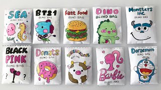 Blind Bag Paper Compilation |  Unboxing All Editions ! ASMR Satisfying Video ! (No Talking)