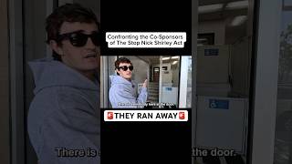 Confronting the Co-Sponsor of the Stop Nick Shirley Act