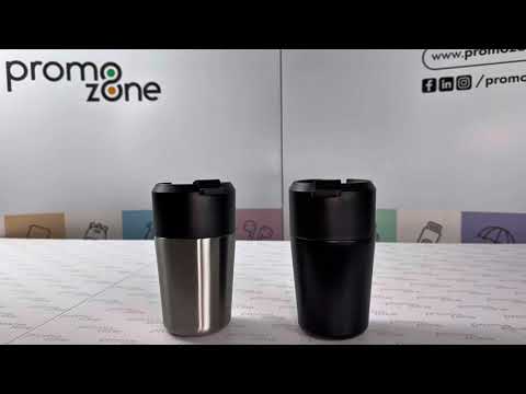 380 ml Paslanmaz Çelik Click Kapak Termos Promozone