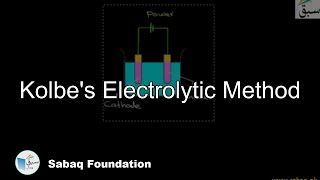 Kolbe's Electrolytic Method