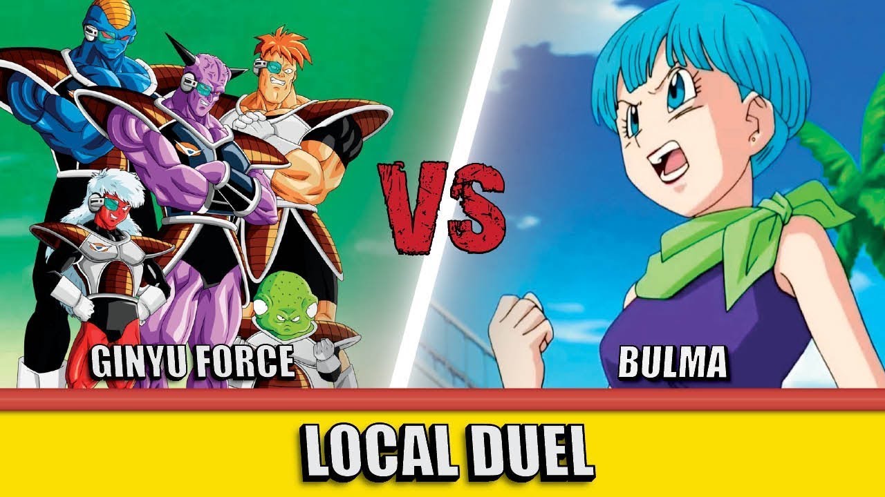 Ginyu Force (G) vs Bulma (R) | Local Duel DBS