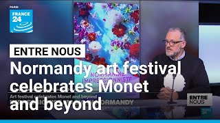 YouTube video thumbnail: Normandy art Festival Celebrates Monet and Beyond