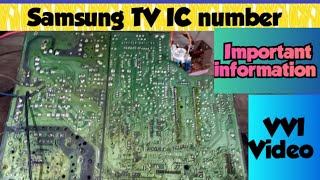Samsung 21 inch colour Tv IC problem repair. #samsung Tv repairing Hindi. 