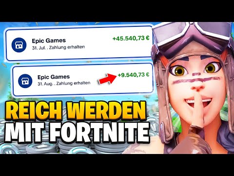 SO Verdienst du GELD mit Fortnite Maps😱(bald Millionär?)