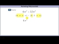 Factoring Polynomials and GCF Concepts