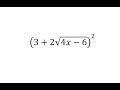 Understanding Radical Expressions and Binomials