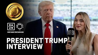 President Trump Interview At FIFA Club World Cup