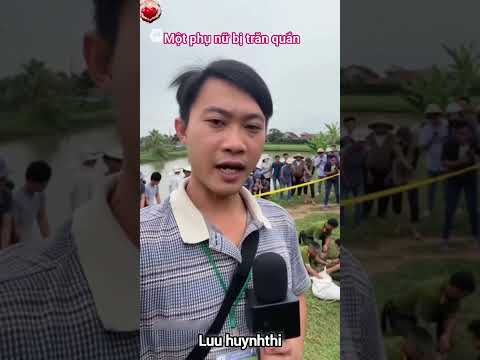 người phụ nữ bị con trăn quấn quanh người - rất may được người dân phát hiện và hô cứu kiệp thời