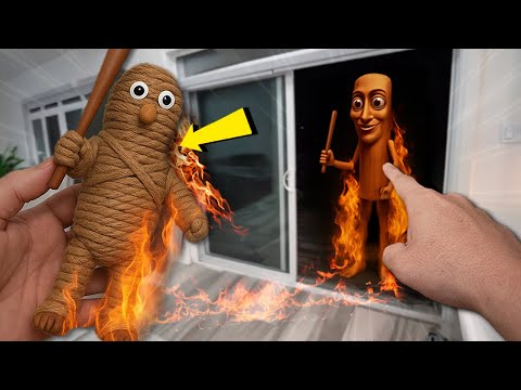 DO NOT MAKE TUNG TUNG TUNG SAHUR VOODOO DOLL AT 3 AM!! (LIT ON FIRE)