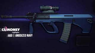 AUG Anodized Navy Gameplay