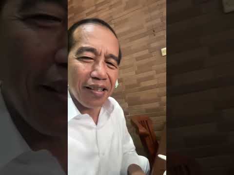 Jokowi Bikin Iriana Malu2 Kucing, Ajak Makan Sate Kambing Menikmati Pensiun Disorot