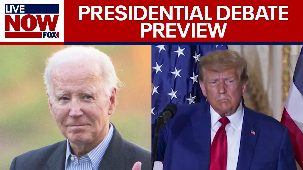 Live Presidential Debate preview: Biden & Trump face off in Atlanta tonight | LiveNOW from FOX