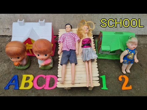 bittu sittu ke kahani part 5 | barbie doll all day routine in village | bittu sittu school story