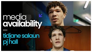 Hornets at Magic: Tidjane Salaun & PJ Hall Postgame Media Availability | 12/26/2025