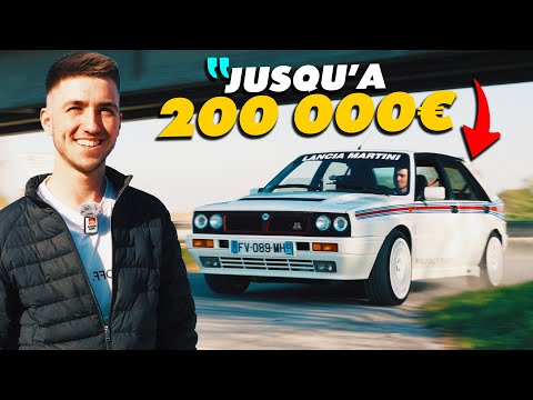 La MYTHIQUE  LANCIA DELTA… dans les mains d’un JEUNE de 22 ans !