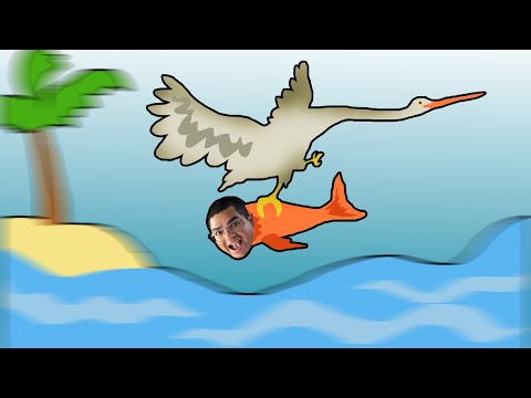 NÃO TENTE ESCALAR UMA MONTANHA SENDO UM PEIXE!!! (ROBLOX - OBBY BUT YOU ARE A FISH)