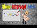 Slope and Equation of Lines