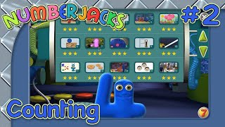 A Tour of the Numberjacks Sofa! | Numberjacks Maths Course!🔢Counting | Learning with Numberjacks!