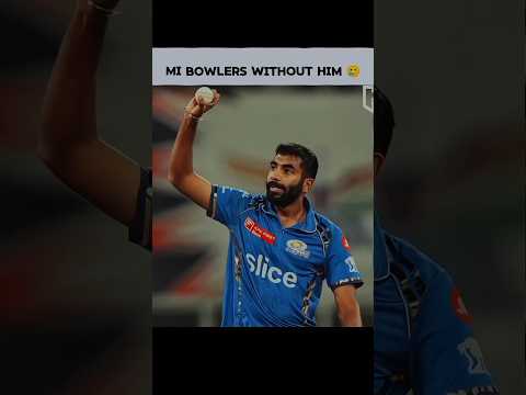 mi bowlers without him ๐ฅฒ #shorts #cricket #shortvideo #cricketshorts #ipl #mivsgt #trending #viral