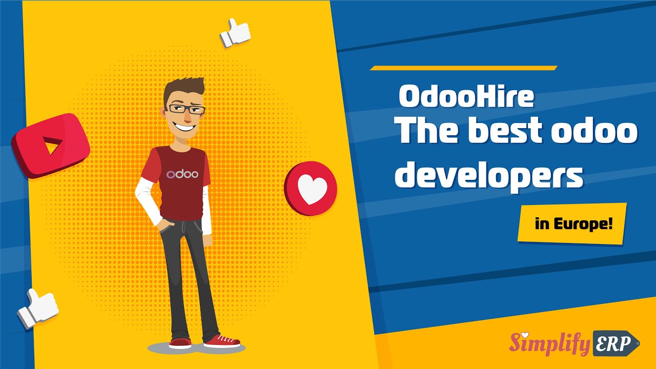 OdooHire - The best Odoo developers in Europe | 10.06.2021

Drop a LIKE and SUBSCRIBE for daily videos! Hit the BELL to not miss any of our content! We post every day from Monday ...