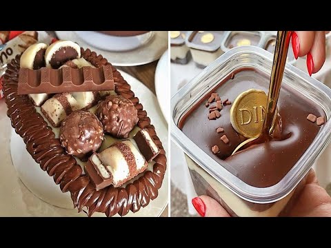 🍭 🍰 Wonderful Cake Decorating Tutorials Hack | So Yummy Chocolate Cake and Dessert Recipe