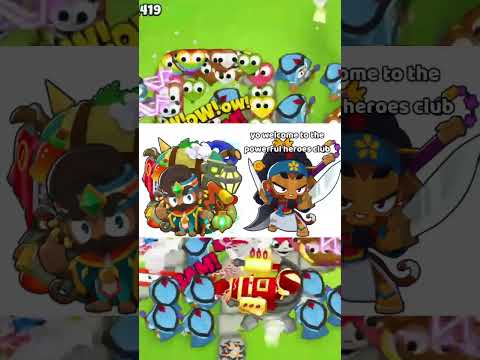 Evolution Of Geraldo In a Nutshell (Bloons TD 6) #shorts