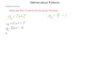 Toothpick Patterns and Sequences